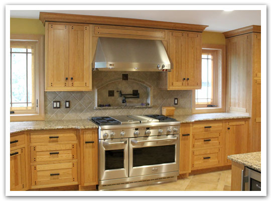 Arts and Crafts style kitchen