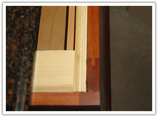 Caves Millwork end panel